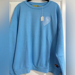 Brand New Aviator Nation Heart Sweatshirt